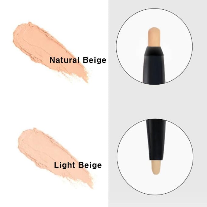 KAHI Han-Gyop(Een laag) Dubbele concealer 0,8 g (3 opties) 1PCS