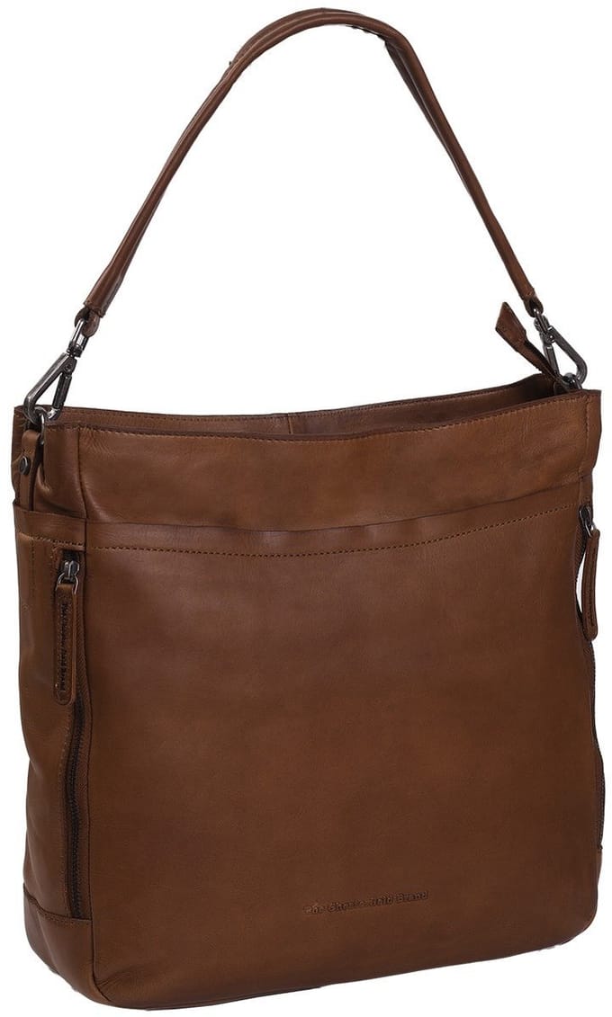 The Chesterfield Brand Lizzy Leren Hobo Schoudertas - Cognac