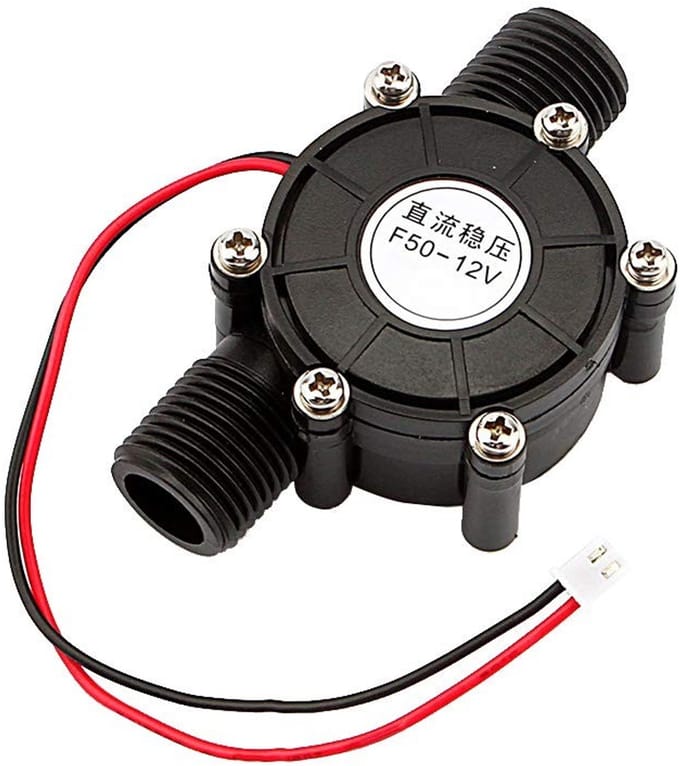 Tyenaza Water Turbine Flow Generator 12V DC - Micro Hydro Power Generator