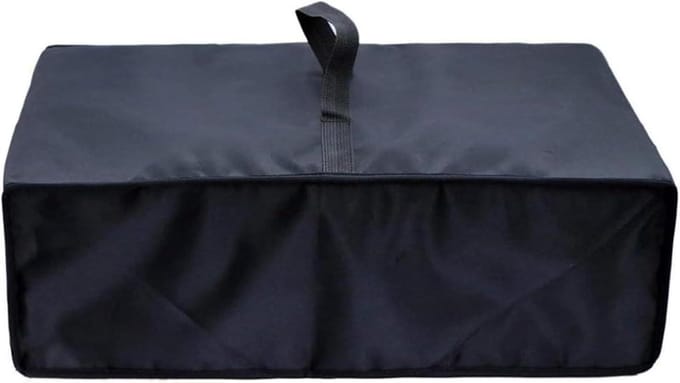 Turntable Dust Cover - Heavy Duty Record Player Protector | Waterproof & Scratch Resistant Sleeve For Vinyl Players | Large Protective Wrap For Home, Cafes & Studios