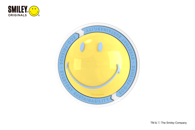 Samsung Galaxy Buds Series Universal Case - Smiley Light Blue