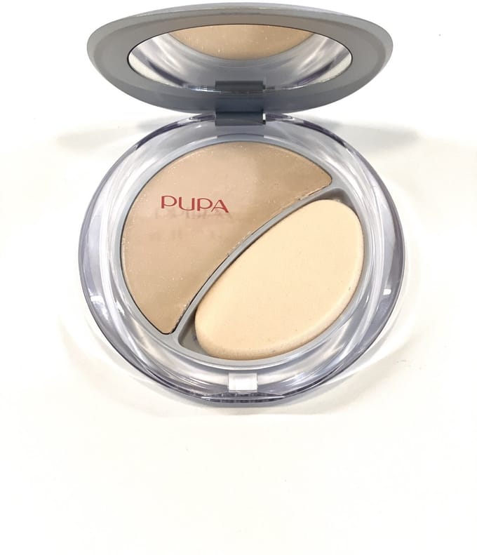 Pupa Milano Smart Skin compact foundation stabilizing effect 1A - matt & moisturizing