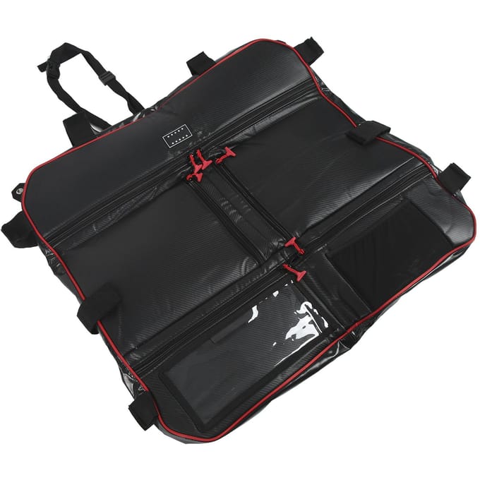 Sac de rangement supérieur à poches multiples en nylon et vinyle Remplacement pour Polaris RZR XP 1000 black