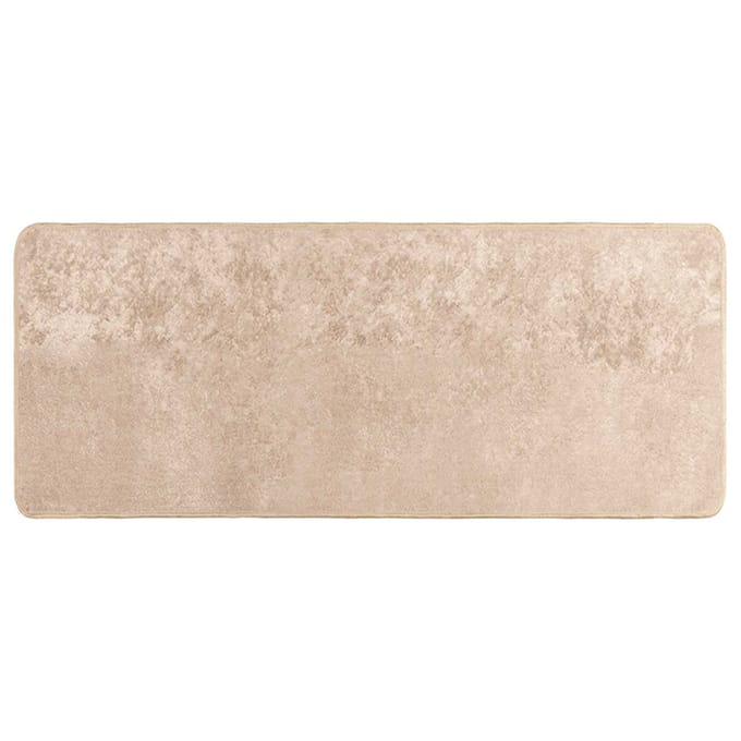 vidaXL - Tapijt - Runner - MARSA - Beige - 50 - x - 100 - cm - Polyester - en - PVC