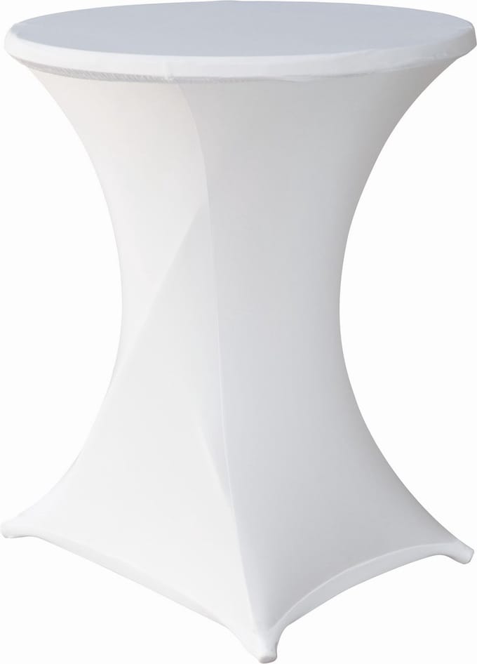 Torino Stretch Statafelhoes wit d90cmxh130cm