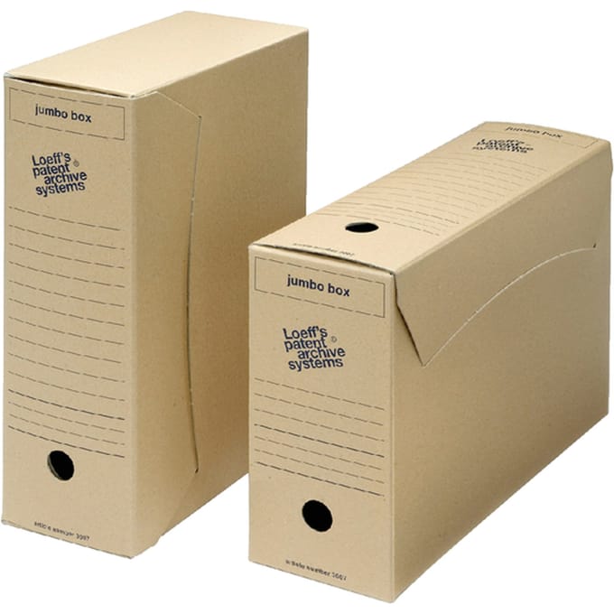 Gemeentearchiefdoos Loeff's Jumbo Box 3007 370x255x115mm