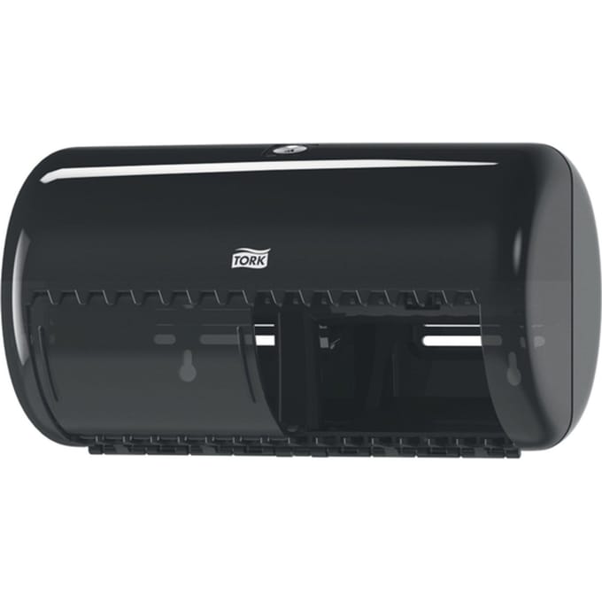 Tork Traditioneel Toiletpapier Dispenser Kunststof Zwart T4