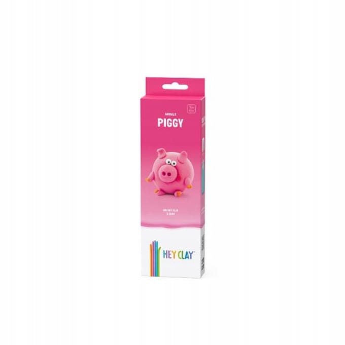 Hey Clay Kneedough 3-Pack Varkentje - Creatief Speelgoed