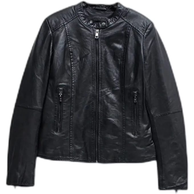 Leren jas voor vrouwen Salsa Jeans Basic