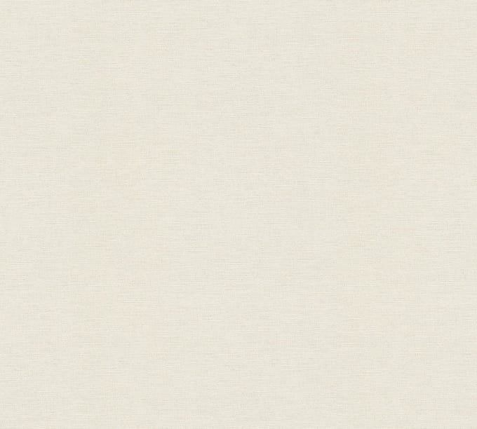 LINNENLOOK BEHANG | Basic - Wit Crème - Living Walls Anna d'Andrea