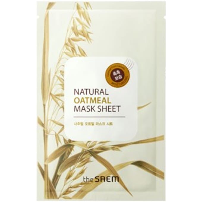 [PROMOTIE]The Saem - Natural Mask Sheet - Oatmeal - 1stuk