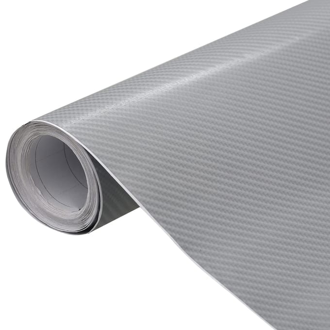 vidaXL - 2 - st - Autofolie - 4D - 100x150 - cm - zilverkleurig