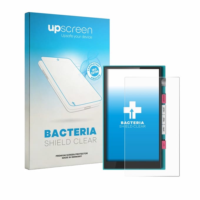 upscreen - Screenprotector voor Hiby Digital M500 - Folie Beschermfolie transparant antibacterieel