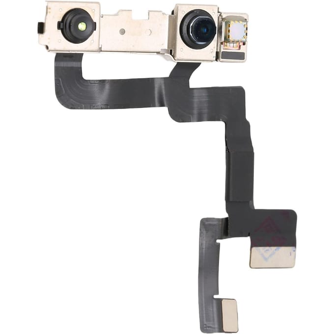 Câble Flexible de Caméra Avant Module de Remplacement Caméra Frontale avec Câble Flexible Capteur de Lumière pour Réparation d'IPhone 11 gray