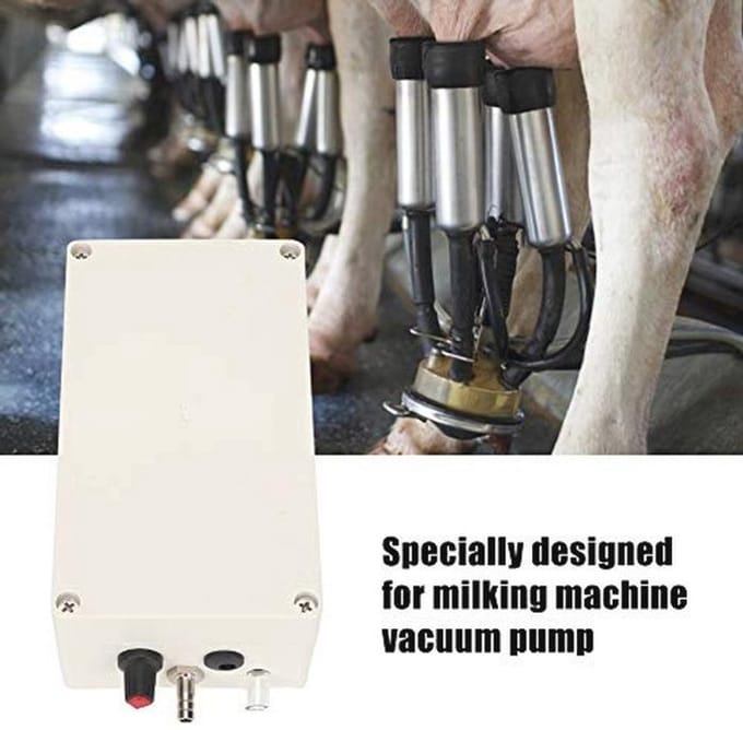 12V elektrische melkmachine voor dieren, vacuümpompaccessoire voor melkverwerking