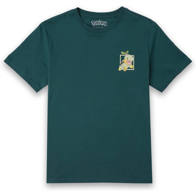 Pokémon Turtwig Unisex T-Shirt - Groen - XL