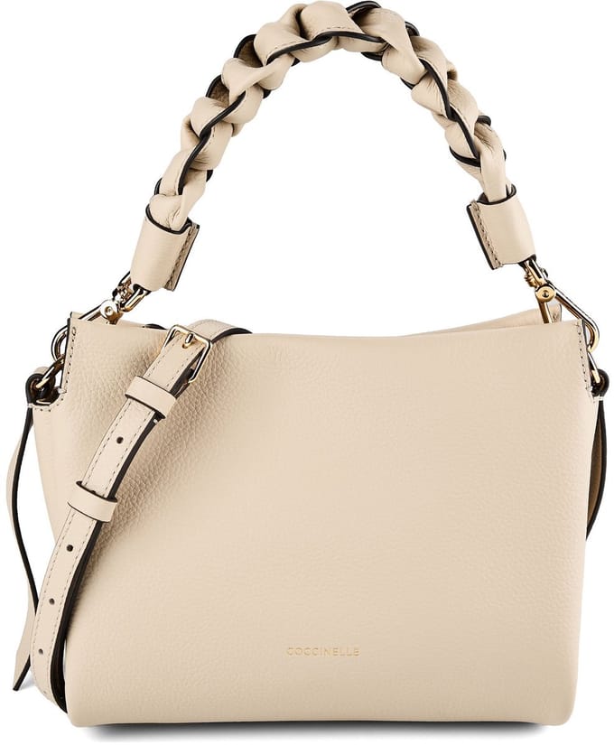 Coccinelle Boheme Grana Double - Handtasche S 23 cm (sandshe/seagras)