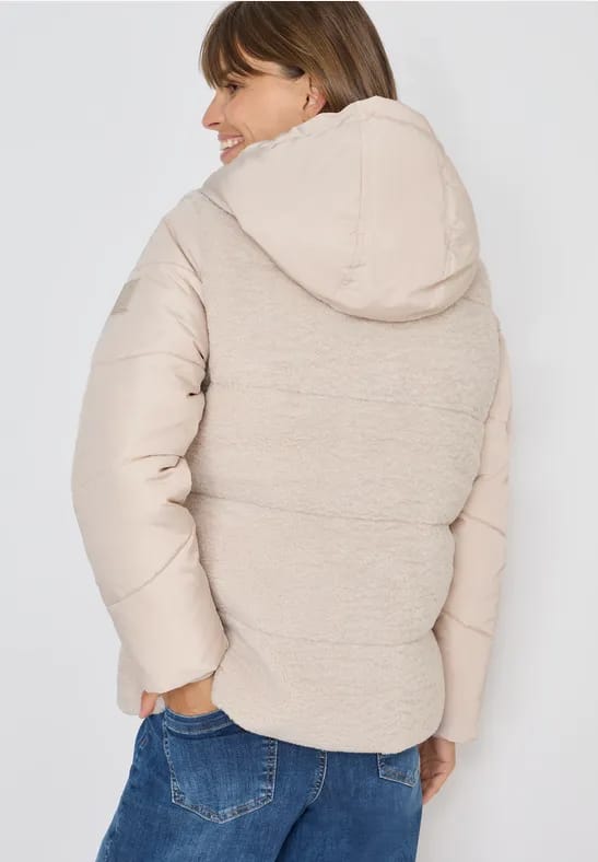 Teddyjas met structuurmix
