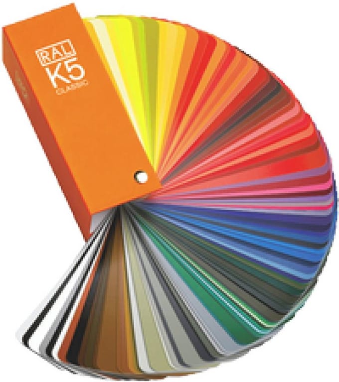 Ral Kleurenwaaier K5 Groot semi mat