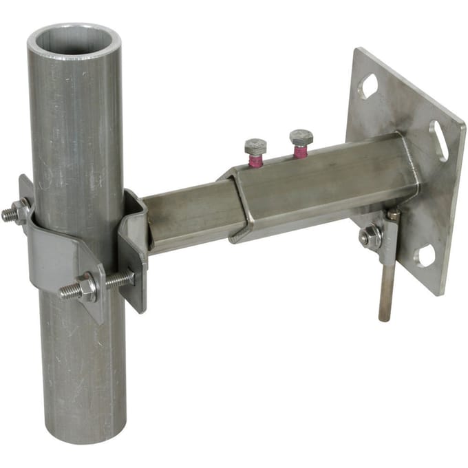 Verstelbare muurbeugel voor buizen D40-50mm V150-200 V2A - 105344