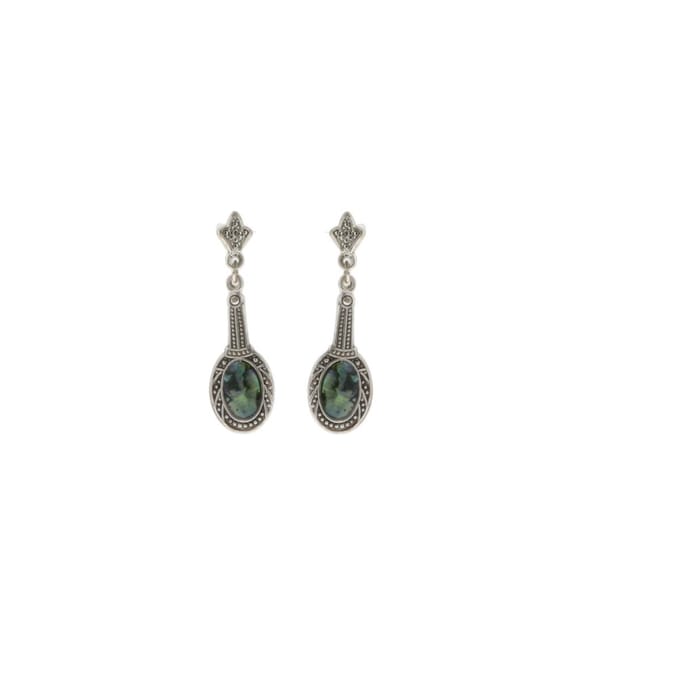Behave - Oorbellen - Klassiek Vintage Design - Schelpdetail - 3.5 cm