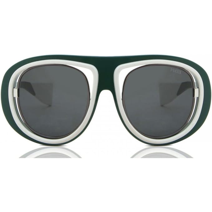 Pucci EP0059 Shiny dark green 50/25/130 WOMAN Zonnebrillen