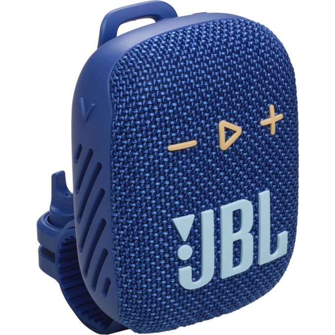 JBL Wind 3S - Draagbare Mini Bluetooth Speaker - Waterdicht - met gratis Handlebar-mount - Blauw