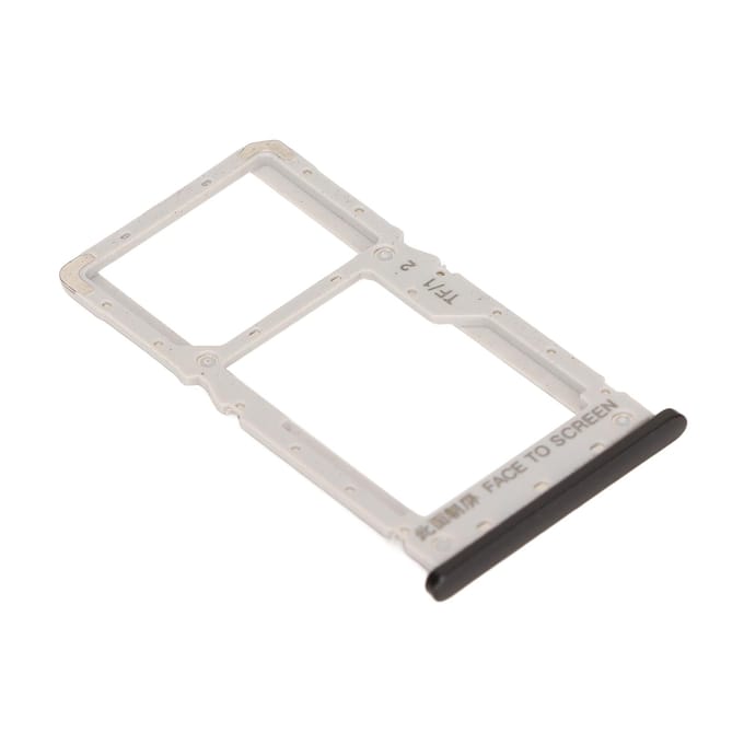 SIM-kaarthouder Plastic Goed Passend Opbergkaartsleufhouder voor Xiaomi Redmi Note 6 Note 6 Pro zwart