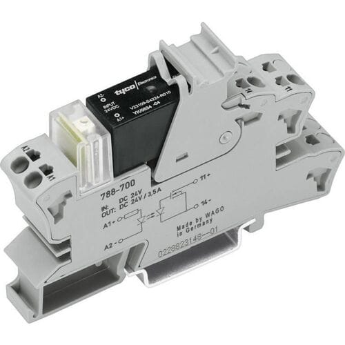 WAGO Halfgeleiderrelais 788-700 3.5 A Schakelspanning (max.): 24 V/DC 1 stuk(s)