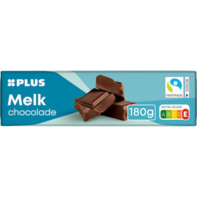 Chocoladereep melk Fairtrade