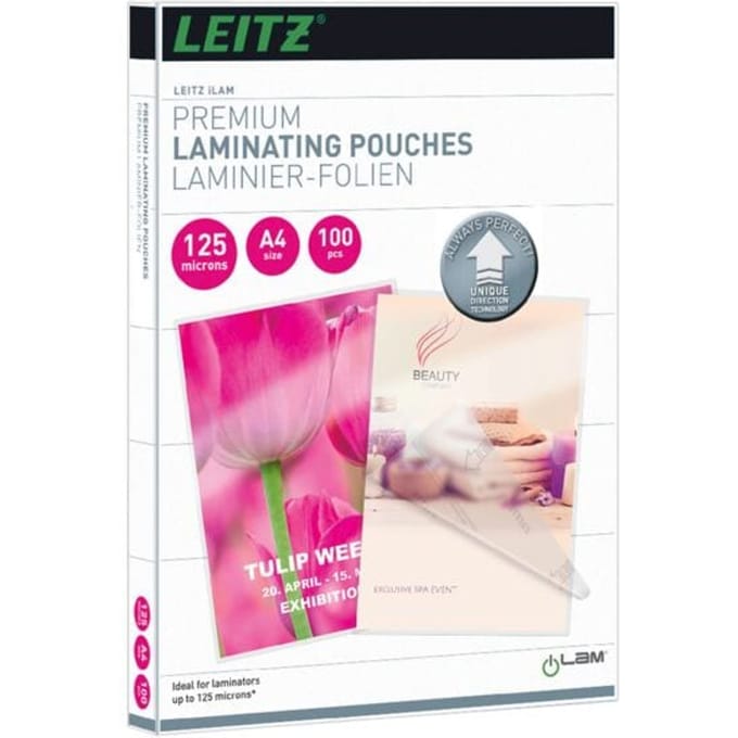Leitz iLAM UDT - Lamineerhoezen - A4 - 125 micron - 100 stuks