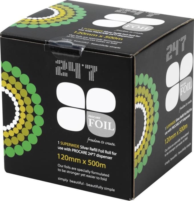 1x Procare 24*7 Premium folierol 12 cm x 500 meter, 18 micron/mu