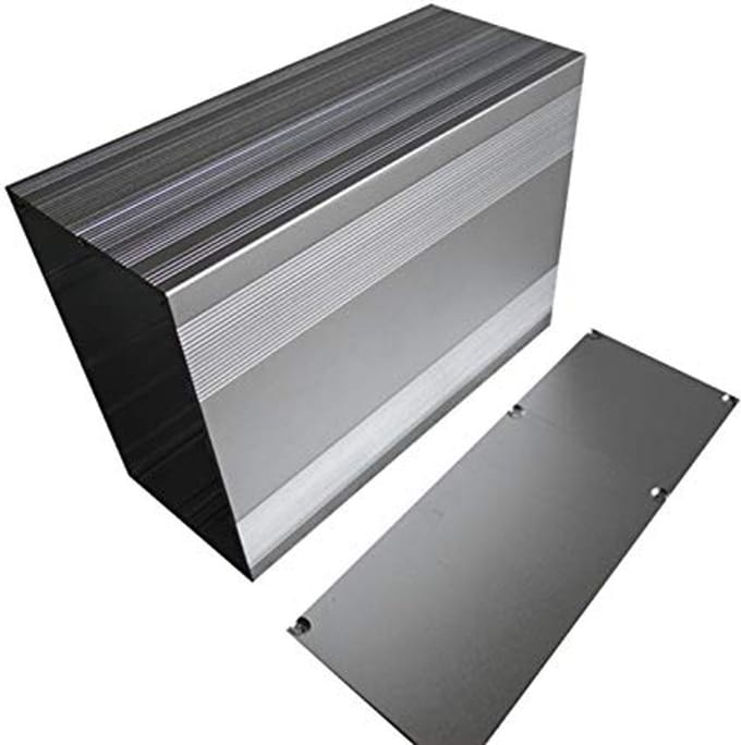 Aluminium Instrumentdoos 85x145x250mm - Elektronische Behuizing voor DIY Projecten