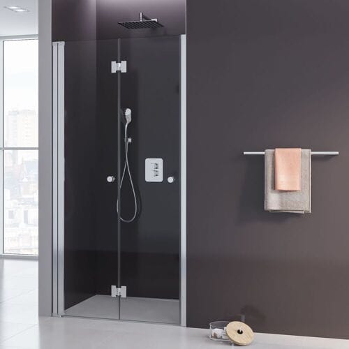 Kronenbach Tube folding shower NTFA for niche special design left KB0380SP9L