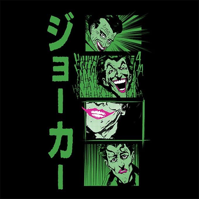 Joker Katakana Laughs Sweatshirt - Black - M - Zwart