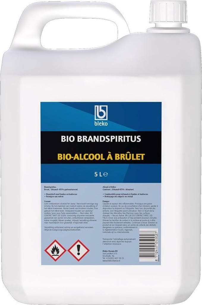 Bleko brandspiritus 85 procent 5 ltr