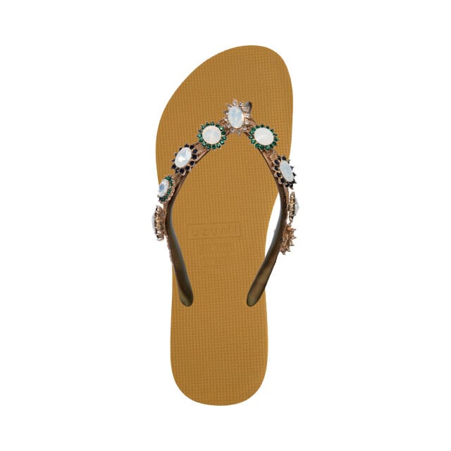Uzurii | Teenslippers | Dames | Oker | Maat 39/40
