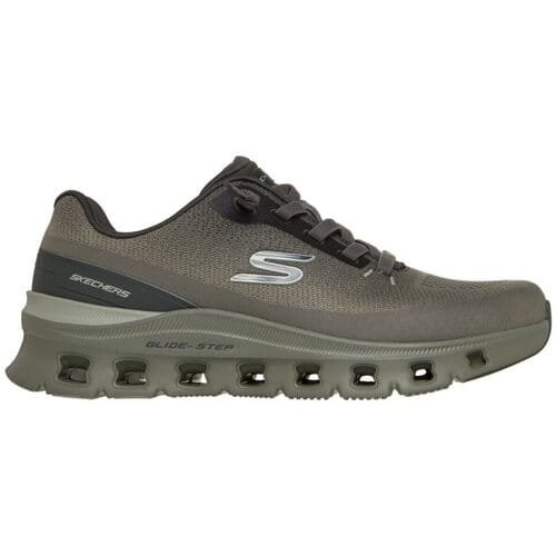 Skechers Heren Glide Step Pro Waverra Slip Ins Sneakers Olive