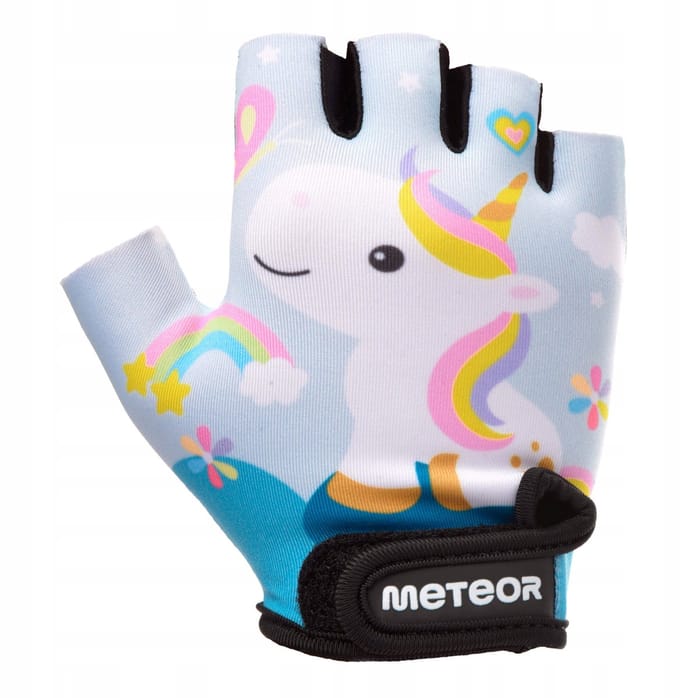 Meteor Kids - Fietshandschoenen - Maat M, print pony