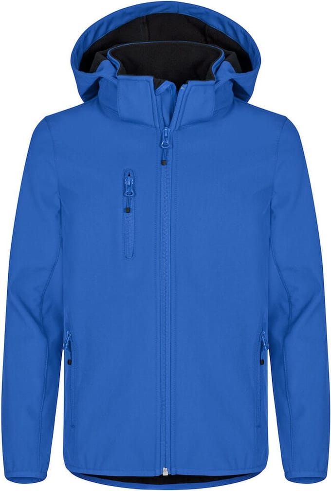 Clique Classic Softshell Jacket Junior 0200909 - Kobalt - 130-140