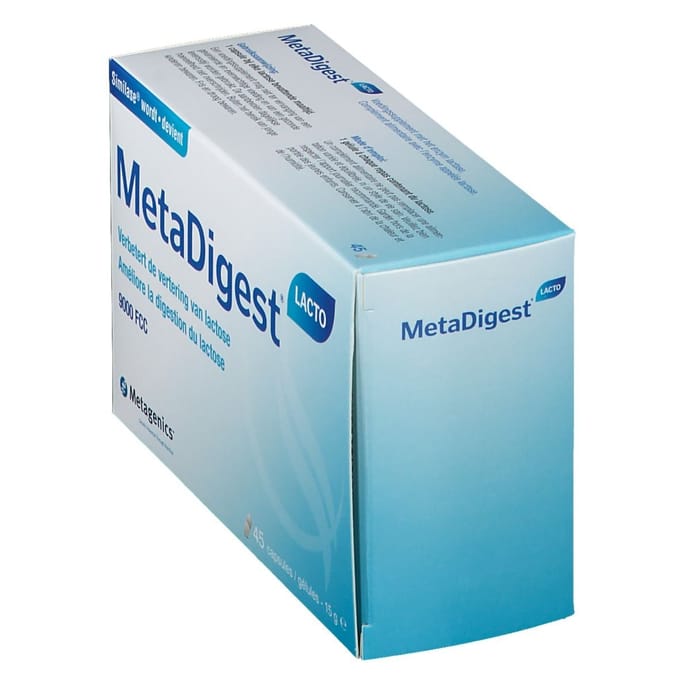 Metagenics MetaDigest Lacto - 45 capsules - Enzymenpreparaat