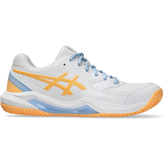 ASICS Gel-Dedicate 8 Padel Schoen Dames-Wit,Oranje
