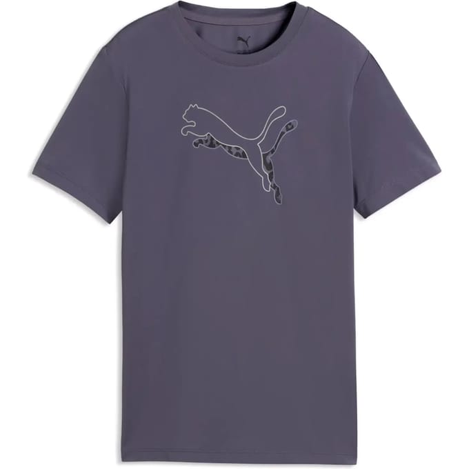 T-shirt meisje Puma Double Cat Logo Graphic