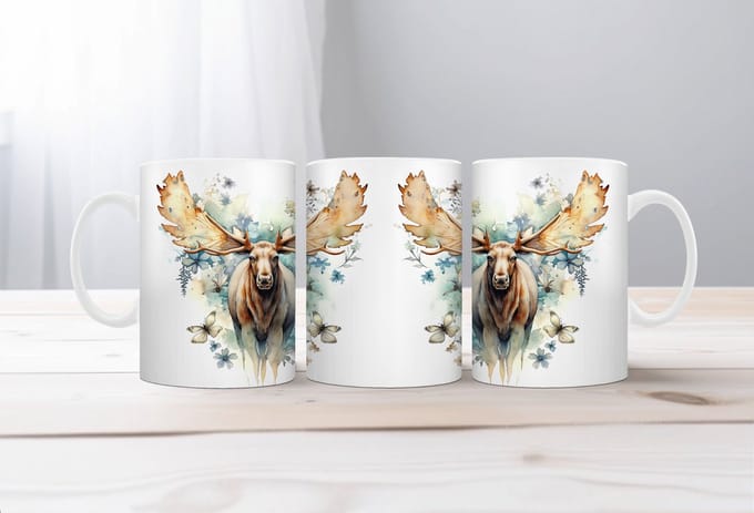 Auqarel koffiemok Eland 6