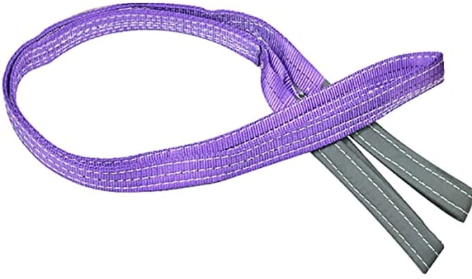 Polyester singelband voor zware lading - 1T, 2M, paars