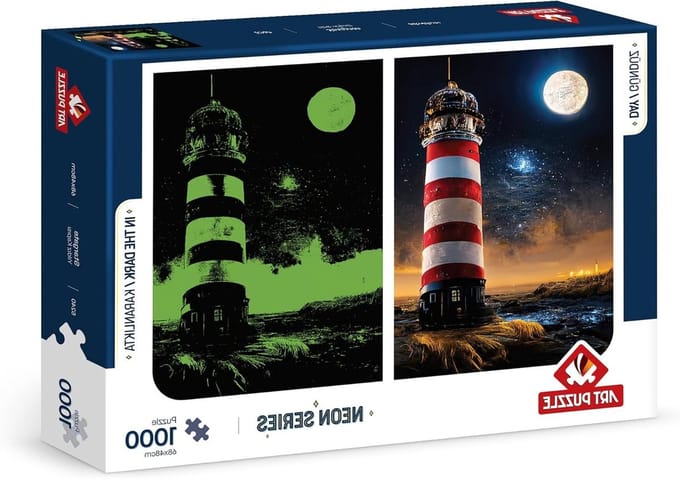Neon puzzel 1000 stukjes: Sterrenpoort