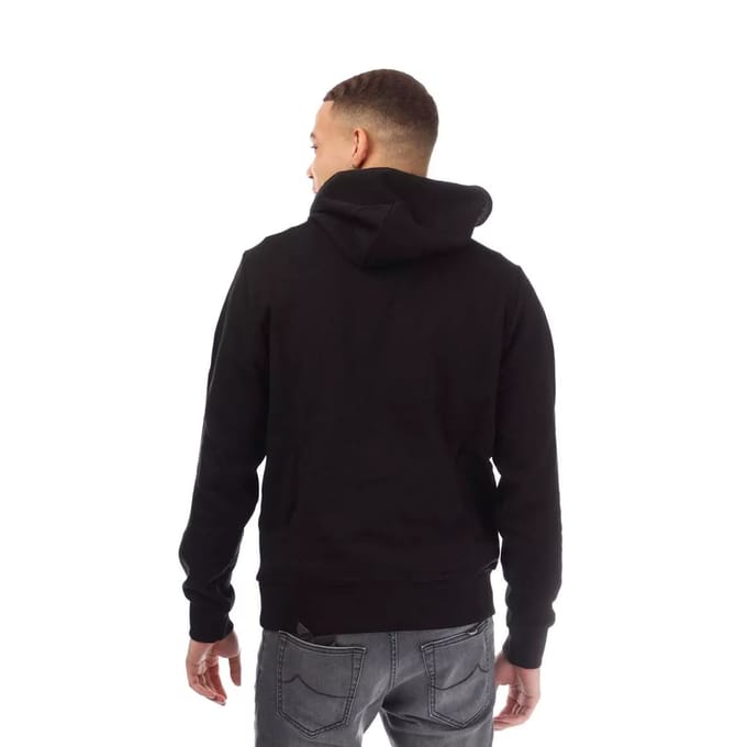 Diesel Mannen Verstoorde Hoodie (Zwart)