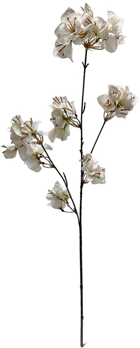 Kunsttak bougainvillea 86cm off-white