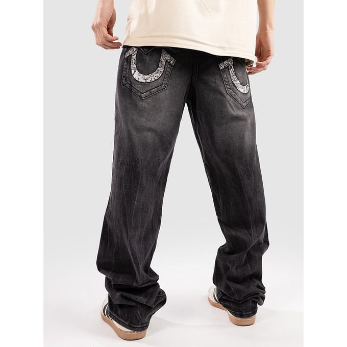 True Religion Ricky Sn Nf Embr Bndna Hs 34In Jeans zwart