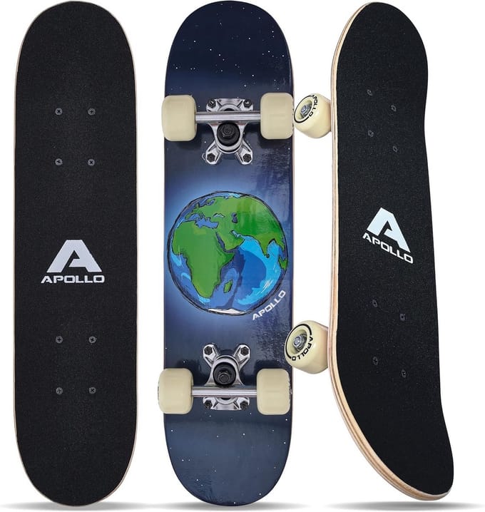 Compleet Kinder Skateboard - Stevig Board met ABEC 3 Lagers - Ideaal voor Beginners en Tieners